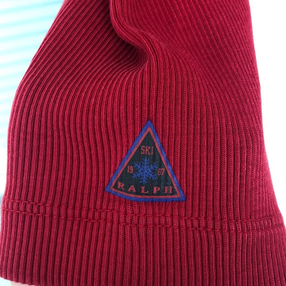 Red Ralph Lauren top - Picture 2 of 4